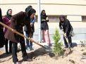 گزارش تصویری مراسم روز درخت کاری در دانشگاه  با حضور ورزشکاران ملی پوش شهرستان شاهرود  